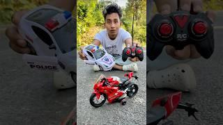 Rc Police Car And Rc Police Bike Unboxing & Testing