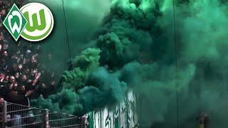 Pyro wolfsburg-Fans in bremen | Werder Bremen - VFL Wolfsburg