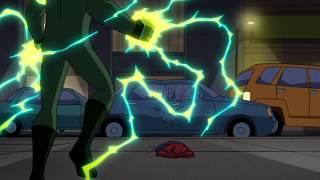 Spiderman vs Electro Fight in City