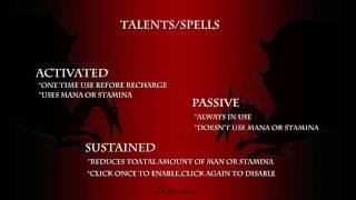 Dragon Age Origins Basics. Talents , spells and abilities