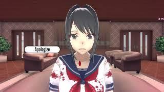 all reactions to paint on clothes Yandere Simulator