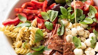 Italian Pasta Salad with Homemade Italian Dressing