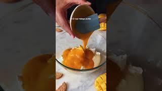 *YUMMIEST* MANGO CHEESECAKE RECIPE AT HOME #shorts