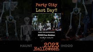 Party City Halloween - Spooky Skeleton Sale! BOGO - Last day! Order online and pick up instore!