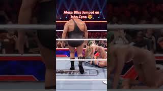 #alexabliss Jumped on #johncena #wwe2k25 #wrestlemania41 #wwe2k25gameplay #bikini #womenfight #wwe