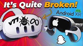 Meta Knew Quest v77 Was Broken! Bug Vision Pro PSVR2 Update, New XR HMDs & More!
