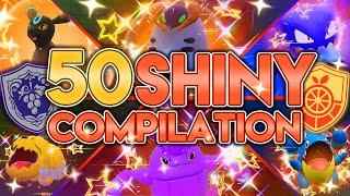 50 POKEMON SHINY SUR POKEMON ECARLATE & VIOLET - COMPILATION DE REACTIONS EN LIVE