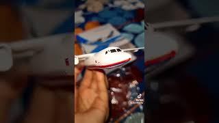 Unboxing two airplane models (Boeing 777 & Fokker 50) #fyp #foryoupage #airplanemodel #airplane #toy