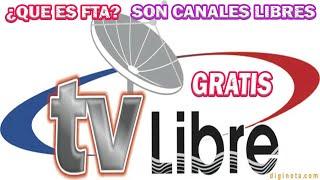 ¿QUE ES FTA? ES UN SISTEMA DE TELEVISION SATELITAL LIBRE  ENTERATE AQUI COMO PUEDES DISFRUTAR