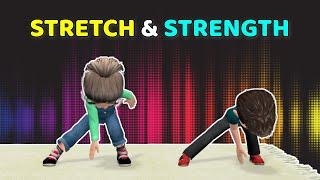 QUICK STRETCH & STRENGTH KIDS WORKOUT