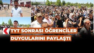 TYT sonrası öğrenciler duygularını paylaştı