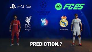 Fc25 - Liverpool vs Real Madrid | UEFA Champions League | PS5