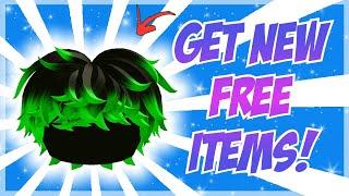 *Free Limited UGC Items* Get These Free Items Now! Black and Green Messy Hair