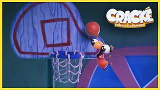 He can’t stop dunking the basketball | NEW Cracké Family Scramble!