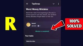 Worst Money Mistakes | Tapswap Code | The 10 Worst Money Mistakes People Make in Their 20s