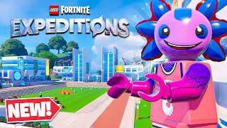LEGO Fortnite Expeditions is HERE! (First Look)