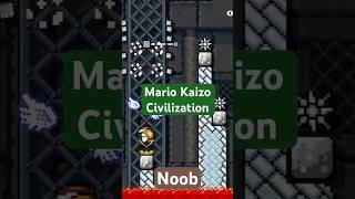 Mario Kaizo Civilization Noob vs Pro #supermariomaker2 #gaming #smm2 #kaizo #minecraft #teamshell