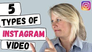 5 Types of INSTAGRAM VIDEOS explained