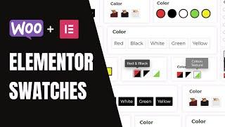 WooCommerce Variation Swatches | Elementor | Variation Swatches for Color, Image, Size & More