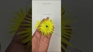 It takes just 5 minutes to make this beautiful flower | DIY paper flower | #shorts