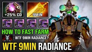 How to Fast Farm 9Min Radiance 2x Double Enemy Networth 1v5 Godlike Run At Them Alchemist Dota 2