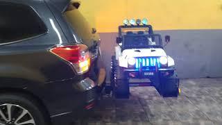 Forester com engate reforçado e bagageiro traseiro