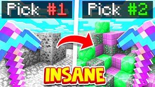 How I Mine with TWO PICKAXES in MINECRAFT: PRISONS | Minecraft OP PRISON #20