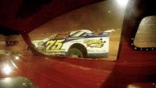 Dirt Late Model Racing Action