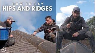 HOW TO LAY HIPS AND RIDGES | Roofing Series