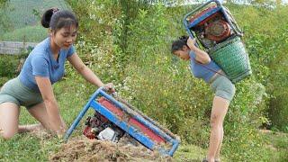 The genius girl's challenge: successfully restore the 220V generator found under the pond