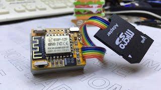 Как сделать WiFi MicroSD. Сетевой диск из флешки. JLCPCB.COM