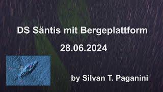 Dampfschiff Säntis mit Bergeplattform - 28.06.2024