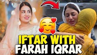 Farah iqrar k sath iftari || Strong Uzma ||