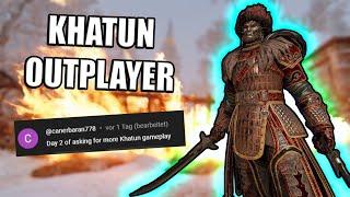 Khatun Enjoyers! - The Outplay Character | ForHonor