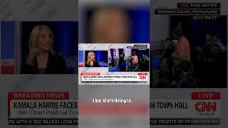 CNN panel roasts Kamala Harris for failing to set out her vision after PA. town hall #shorts