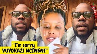 WATCH Xolani Salelo Asking Vuyokazi For Forgiveness After She  Dumped Him|Vuyokazi Nciweni & Xolani