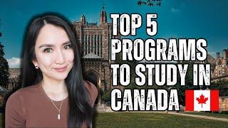 Top 5 Programs To Study In Canada For International Students | Newbie Canadian