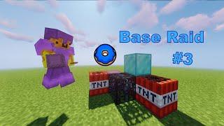 Finding bases on donut smp | Base raid number 3 (5+ Spawners )