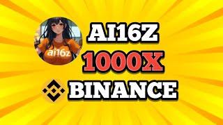 (AI16Z COIN) PRICE PREDICTION || BINANCE LISTING || 1000X POTENTIAL ???