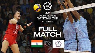 India vs. Chinese Taipei - Pool Play | AVC Women's Nations Cup