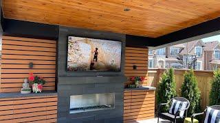 Outdoor TV installation Toronto - Samsung The Terrace outdoor TV