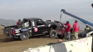 Truck Crash at Glen Helen Raceway - Part 1