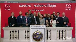 Savers Value Village (NYSE: SVV) Rings The Opening Bell®