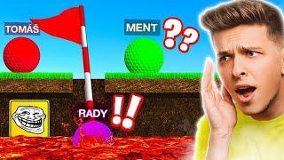 NEJVIC FRUSTRUJÍCÍ TROLL MAPA V GOLFU! w/ @tomaskolacgaming a @RadekHradek