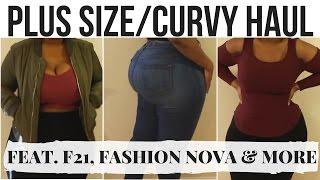 Plus Size/Curvy Haul +Try On | feat. Fashion Nova, F21, Rue 21 & MORE