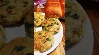 Aloo Bun Kabab #Potato Bun Kabab #homemade  #shorts