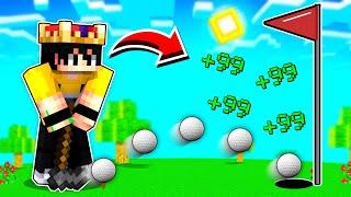 Minecraft'ta İMKANSIZ DENEN GOLF HAREKETLERİNİ YAPTIK!!