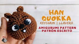 Han Quokka Amigurumi SKZOO | Written Pattern | Amis Tejiendo Momentos ENG/SPA Subs