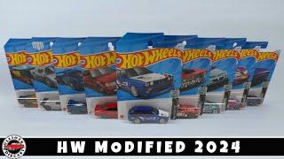 Hot Wheels Modified 2024 - The Complete Set - Including the BMW M3 Wagon