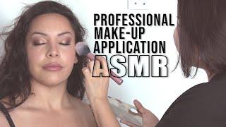 [ASMR] Professional Makeup Artist Applies My Makeup. ( No Talking )